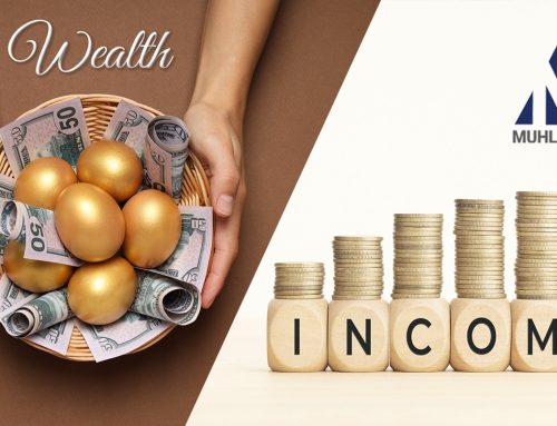 WEALTH vs. INCOME:  They are not the same thing.